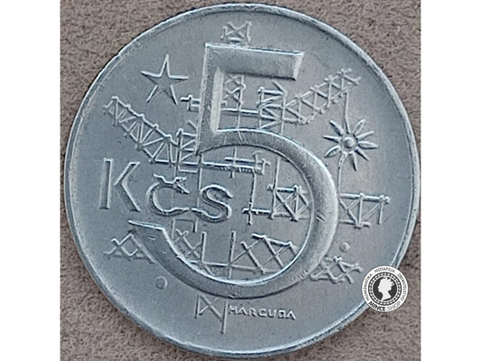 5 koruna - Česko-Slovensko - 1974 c