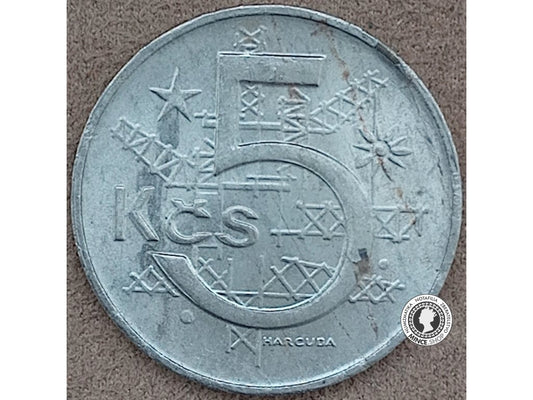 5 koruna - Česko-Slovensko - 1979