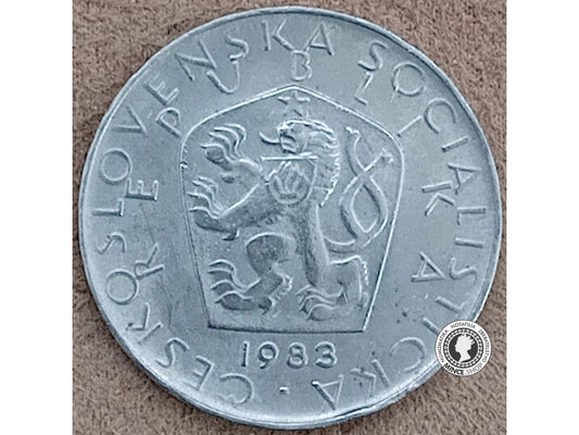 5 koruna - Česko-Slovensko - 1983