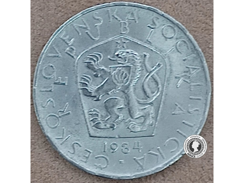5 koruna - Česko-Slovensko - 1984