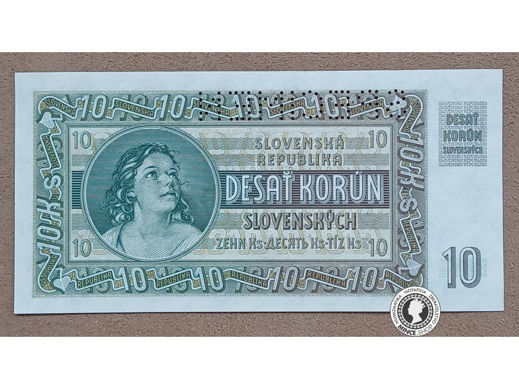 10 Korún - 1939 - Slovenský Štát