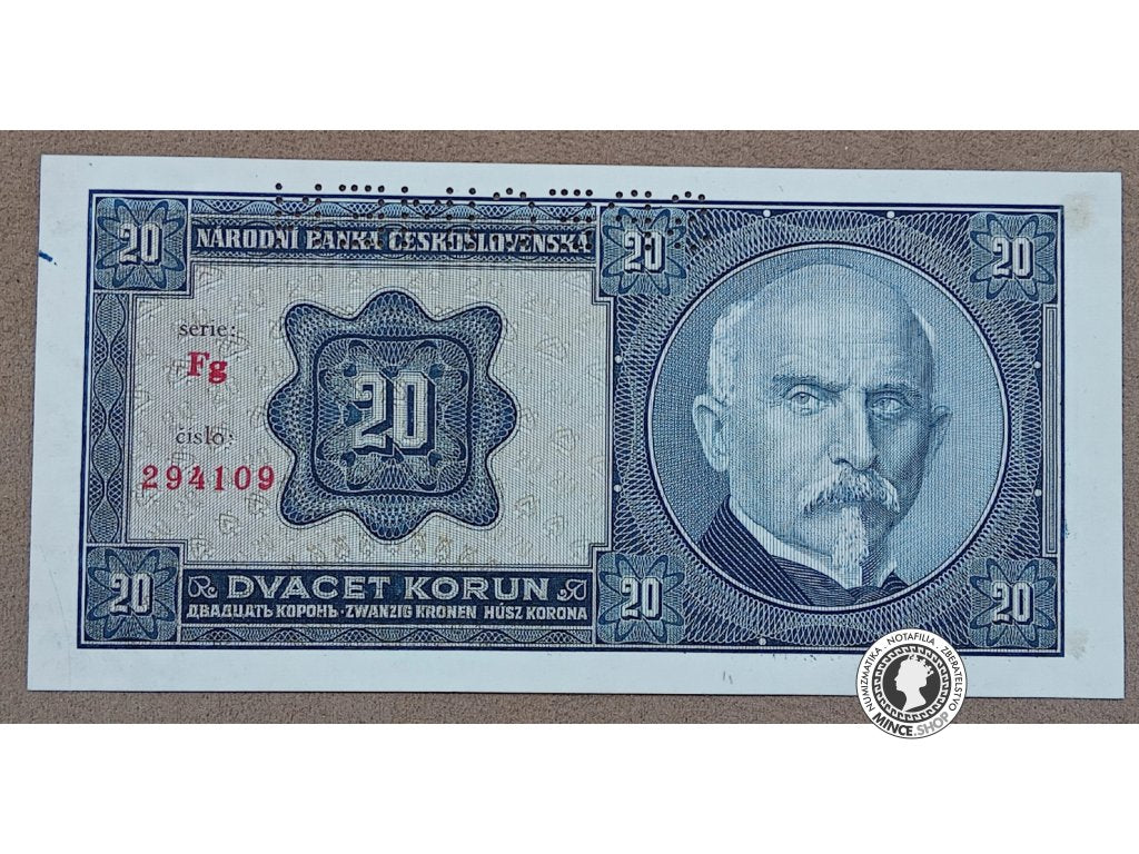 20 Korún - 1926 - 1.ČSR
