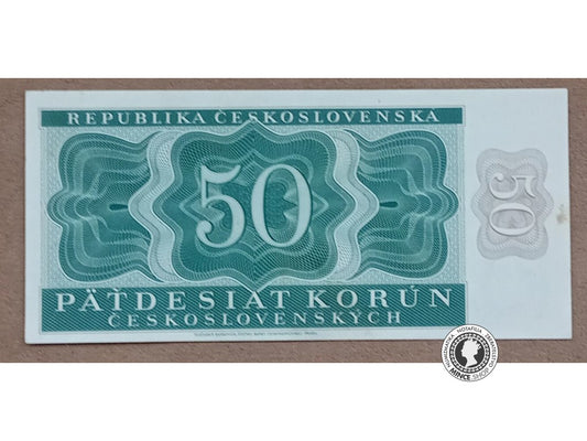 50 Korún - 1950 - ČSR - UNC