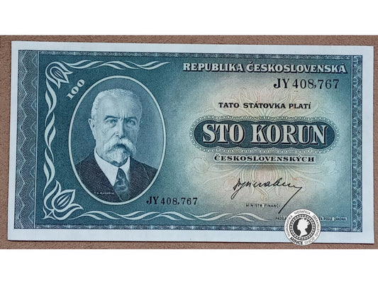 100 Korún - 1945 - ČSR