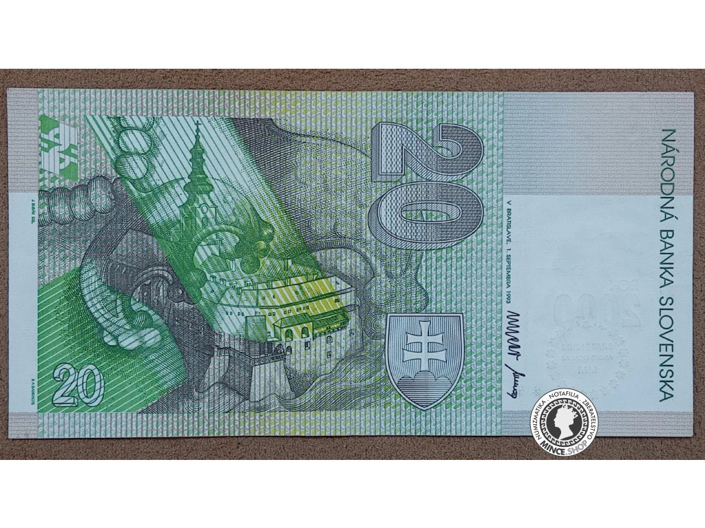 20 Korún - 1993-2006 - Slovensko
