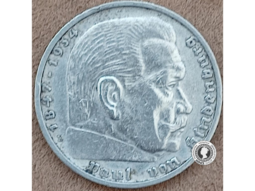 5 mariek - Nemecko - Tretia Ríša - 1937 E