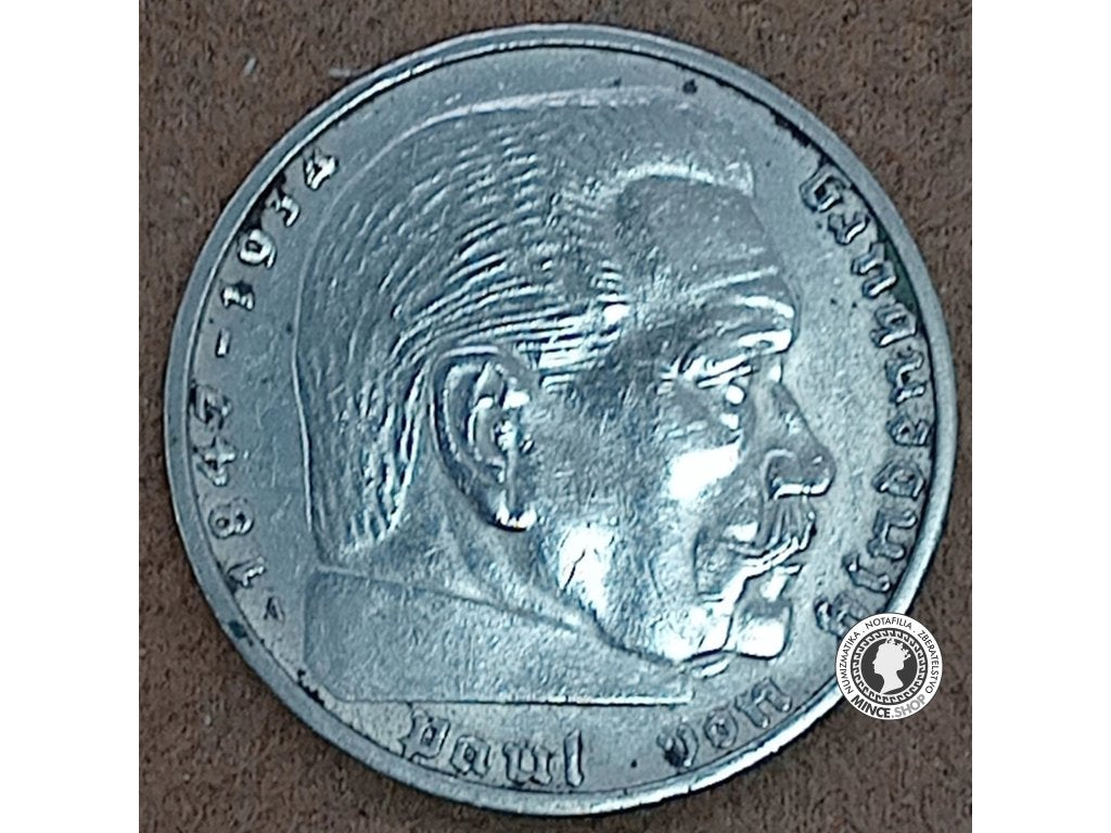 2 marka - Nemecko - Tretia Ríša - 1937 A