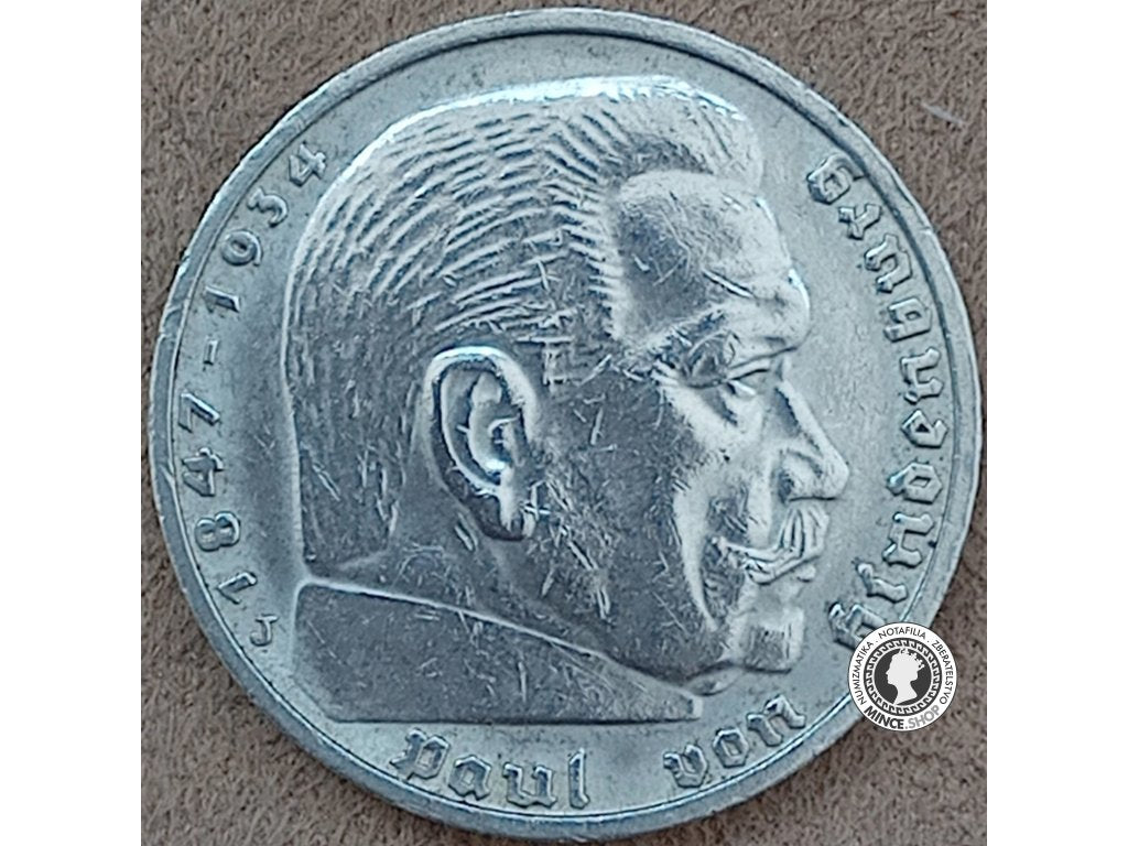 2 marka - Nemecko - Tretia Ríša - 1939 D