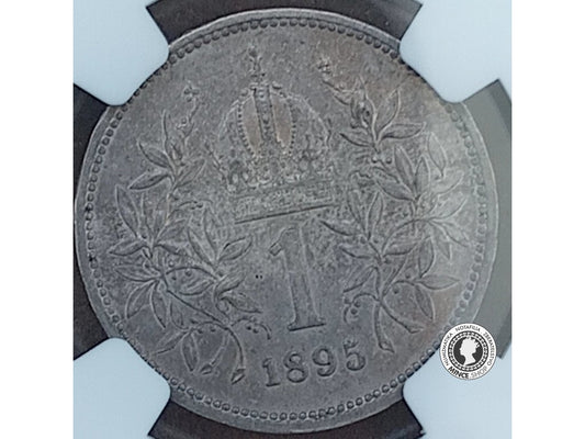 1. koruna - Rakúsko-Uhorsko - 1895 - MS 63