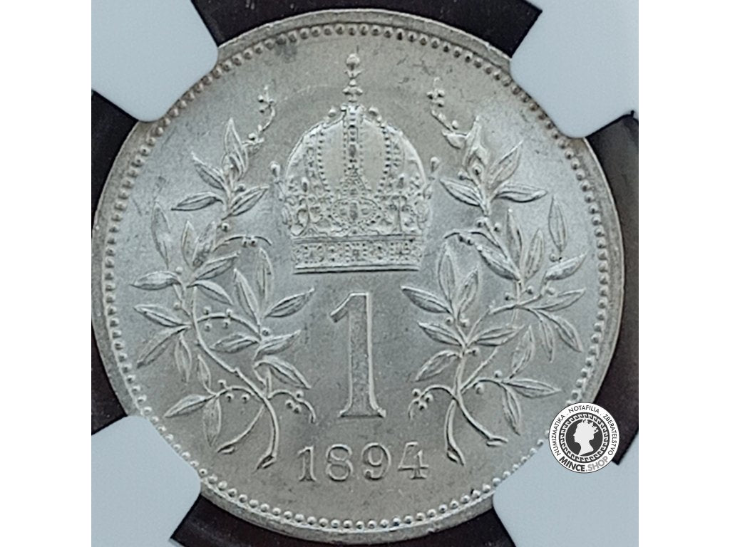 1. koruna - Rakúsko-Uhorsko - 1894 - MS 63