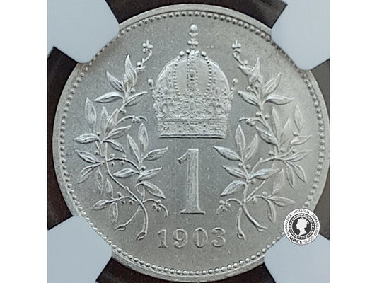 1. koruna - Rakúsko-Uhorsko - 1903 - MS 62