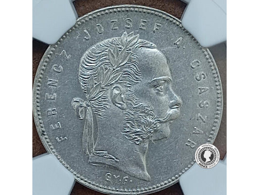 1. forint - Rakúsko-Uhorsko - 1869 - AU 58