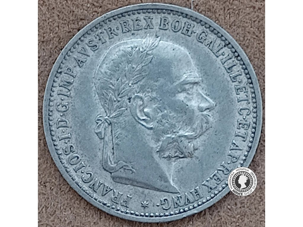 1 koruna - Rakúsko-Uhorsko - 1893