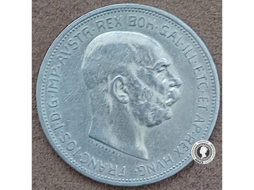 2 koruna - Rakúsko-Uhorsko - 1912