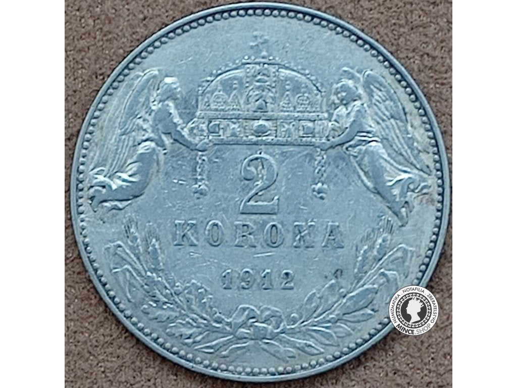 2 korona - Rakúsko-Uhorsko - 1912