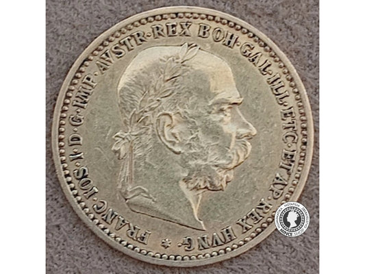 10 koruna - Rakúsko-Uhorsko - 1896 bz