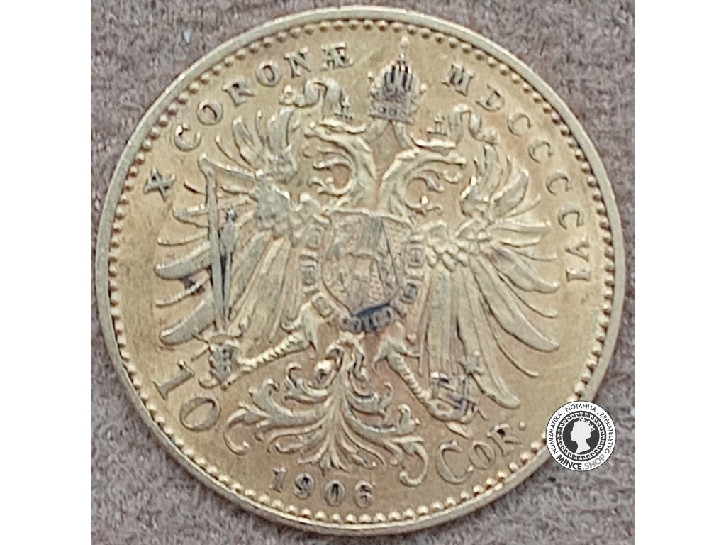 10 koruna - Rakúsko-Uhorsko - 1906 bz