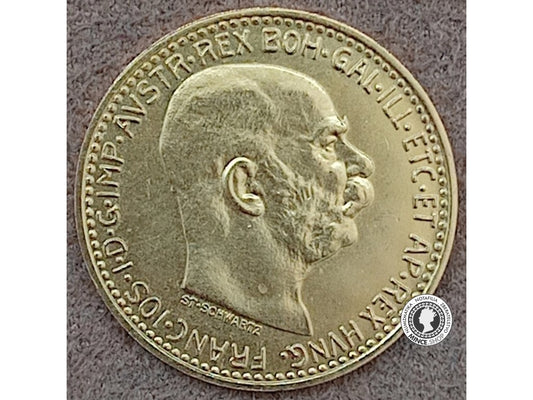 10 koruna - Rakúsko-Uhorsko - 1912