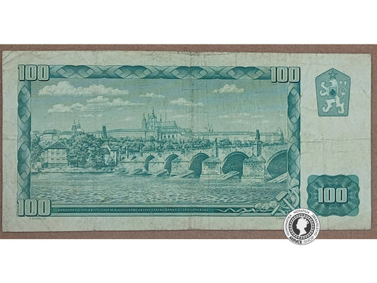 100 Korún - 1961 - ČSSR