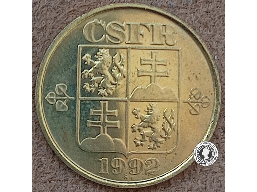 20 halier - Česko-Slovensko - 1992 - UNC