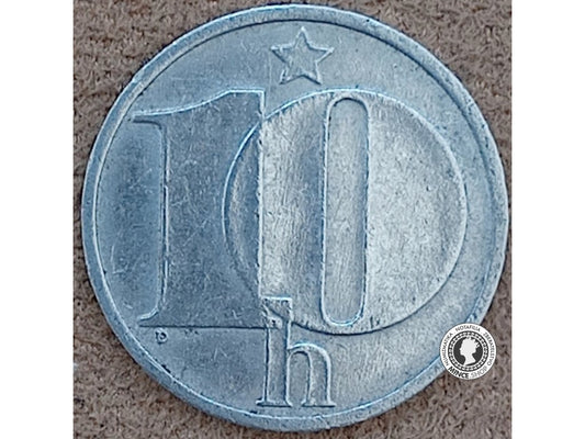 10 halier - Česko-Slovensko - 1987