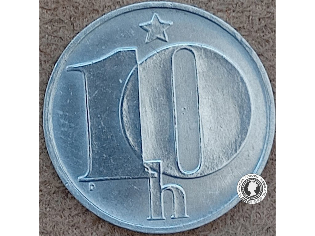 10 halier - Česko-Slovensko - 1990