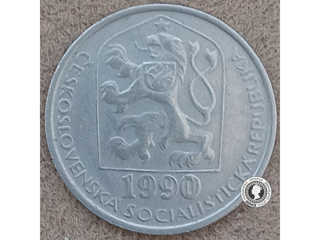 50 halier - Česko-Slovensko - 1990