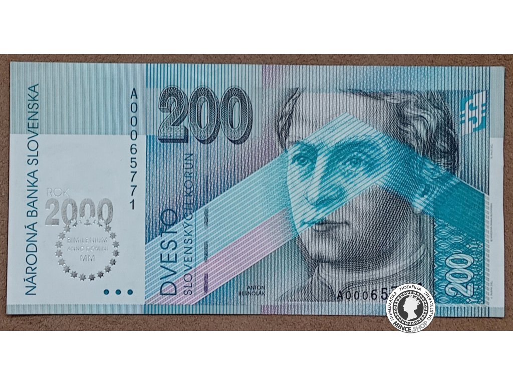 200 Korún - 1995 - Slovensko - bimilenium