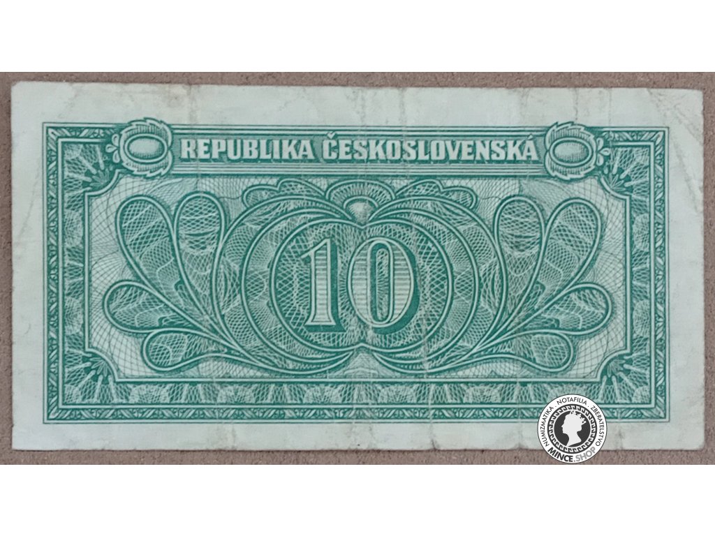 10 Korún - 1950 - ČSR