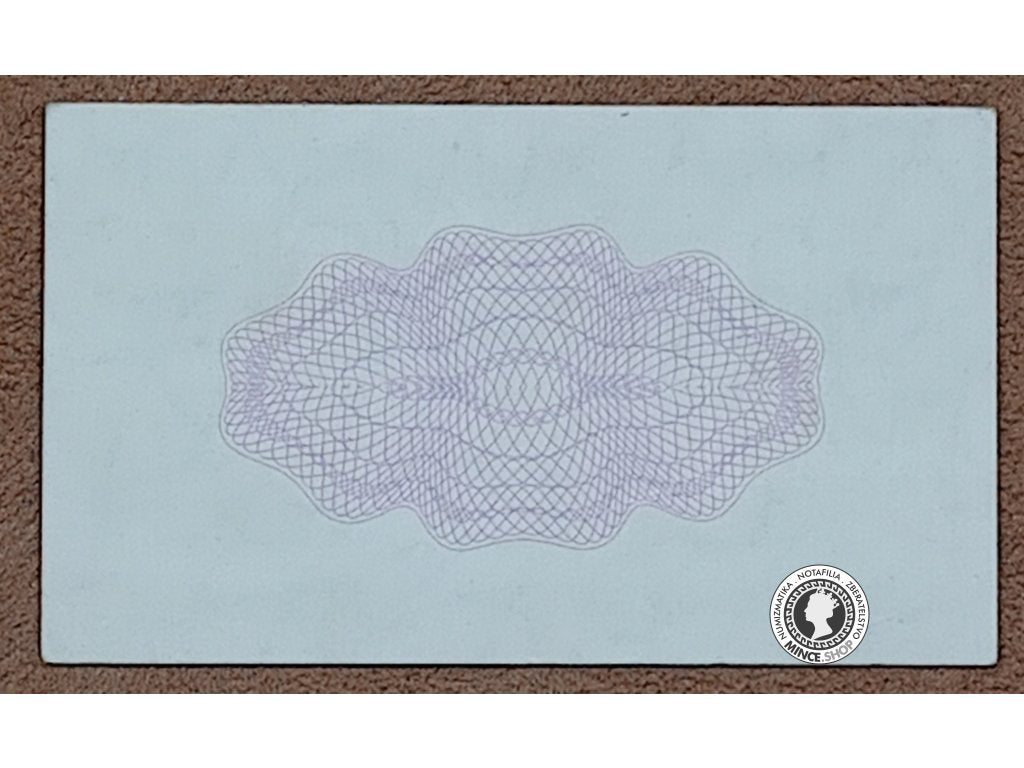 50 halierová odberná poukážka - 1989 - ČSSR