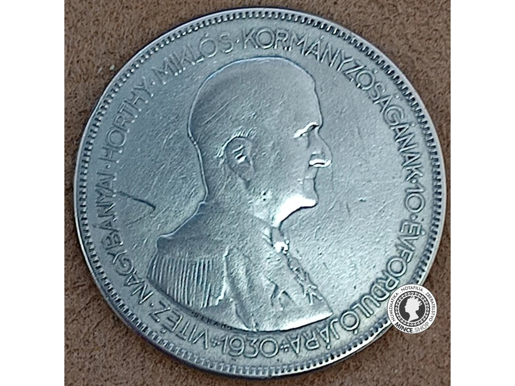 5 pengő - Regentské Maďarsko - 1930 - Miklos Horthy