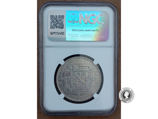 20.koruna - 1.ČSR - 1934 - kvalita AU DETAILS