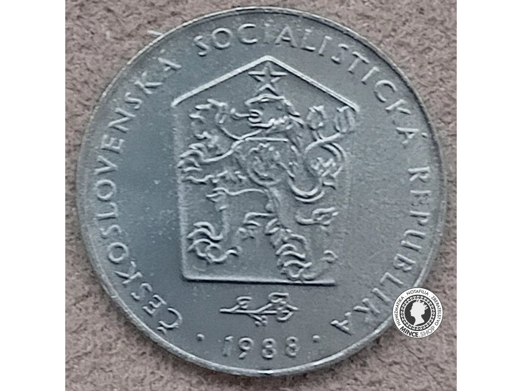 2 koruna - Česko-Slovensko - 1988 - UNC