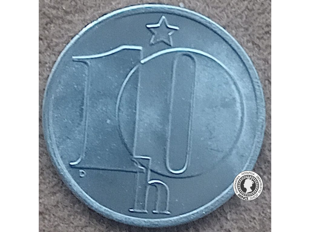 10 halier - Česko-Slovensko - 1988 - UNC