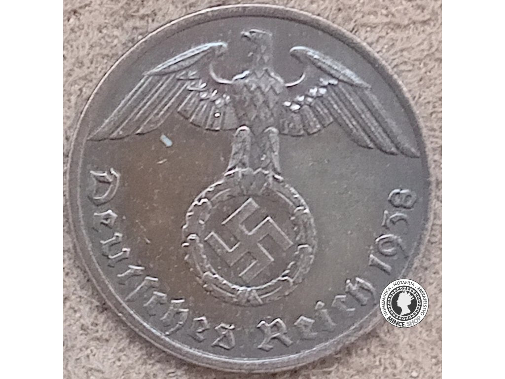 1 reichspfennig - Nemecko - Tretia Ríša - 1937 A