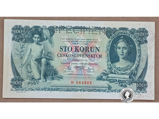 100 Korún - 1931 - 1.ČSR - UNC