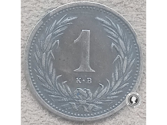 1 filler - Rakúsko-Uhorsko - 1900