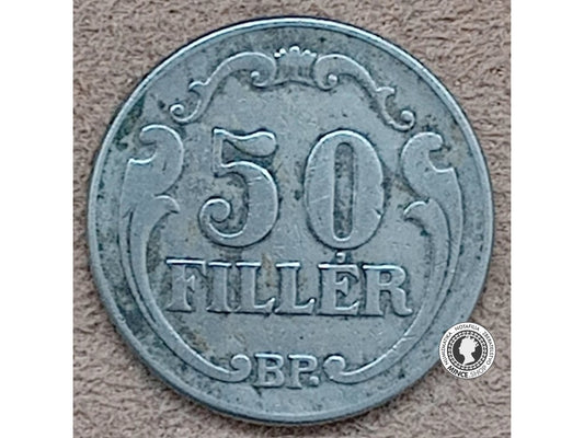 50 filler - Regentské Maďarsko - 1926