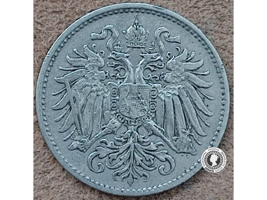10 halier - Rakúsko-Uhorsko - 1893