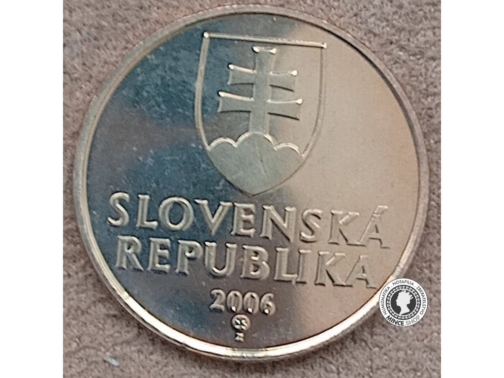 1 koruna - Slovensko - 2006 - UNC