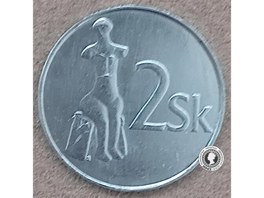 2 koruna - Slovensko - 1994 - UNC