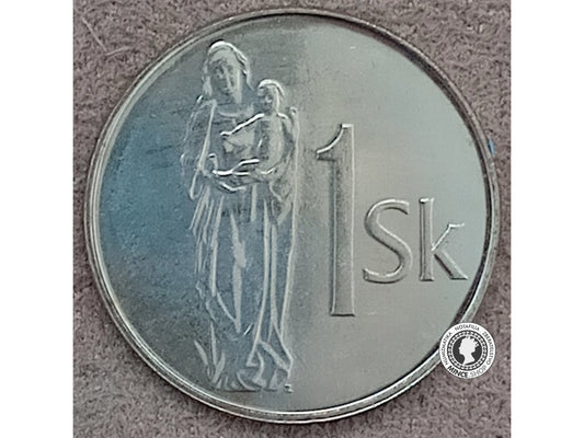 1 koruna - Slovensko - 1994 - UNC