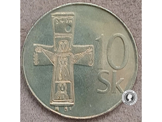 10 koruna - Slovensko - 1993 - UNC
