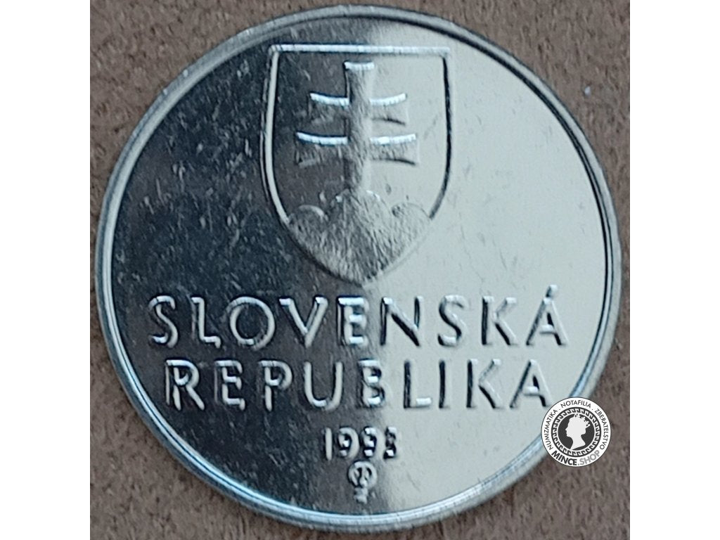 2 koruna - Slovensko - 1993 - UNC