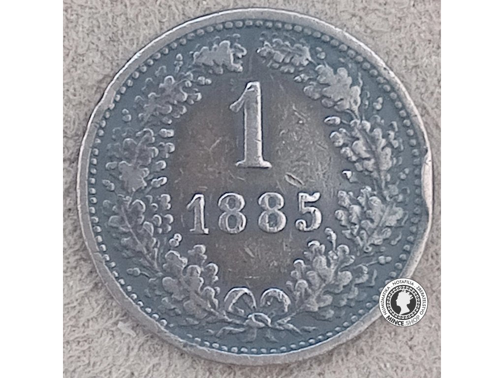 1 grajciar - Rakúsko-Uhorsko - 1885