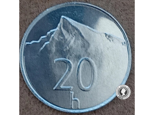 20 halier - Slovensko - 1998 - UNC