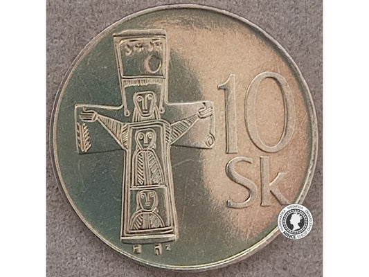 10 koruna - Slovensko - 2002 - UNC