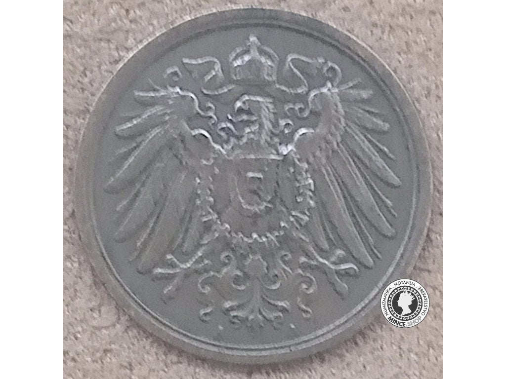 2 reichspfennig - Nemecko - Nemecká Ríša - 1908 A