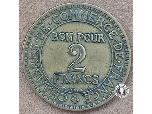 2 frank - Francúzsko - 1922