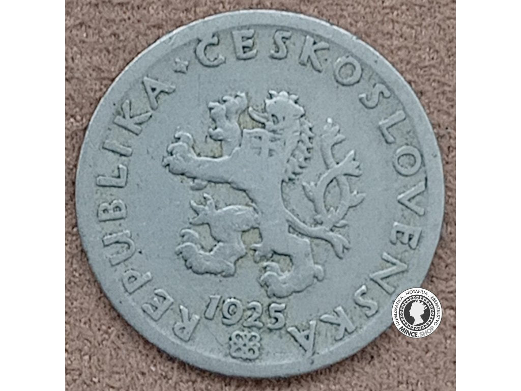 20 halier - 1.ČSR - 1925